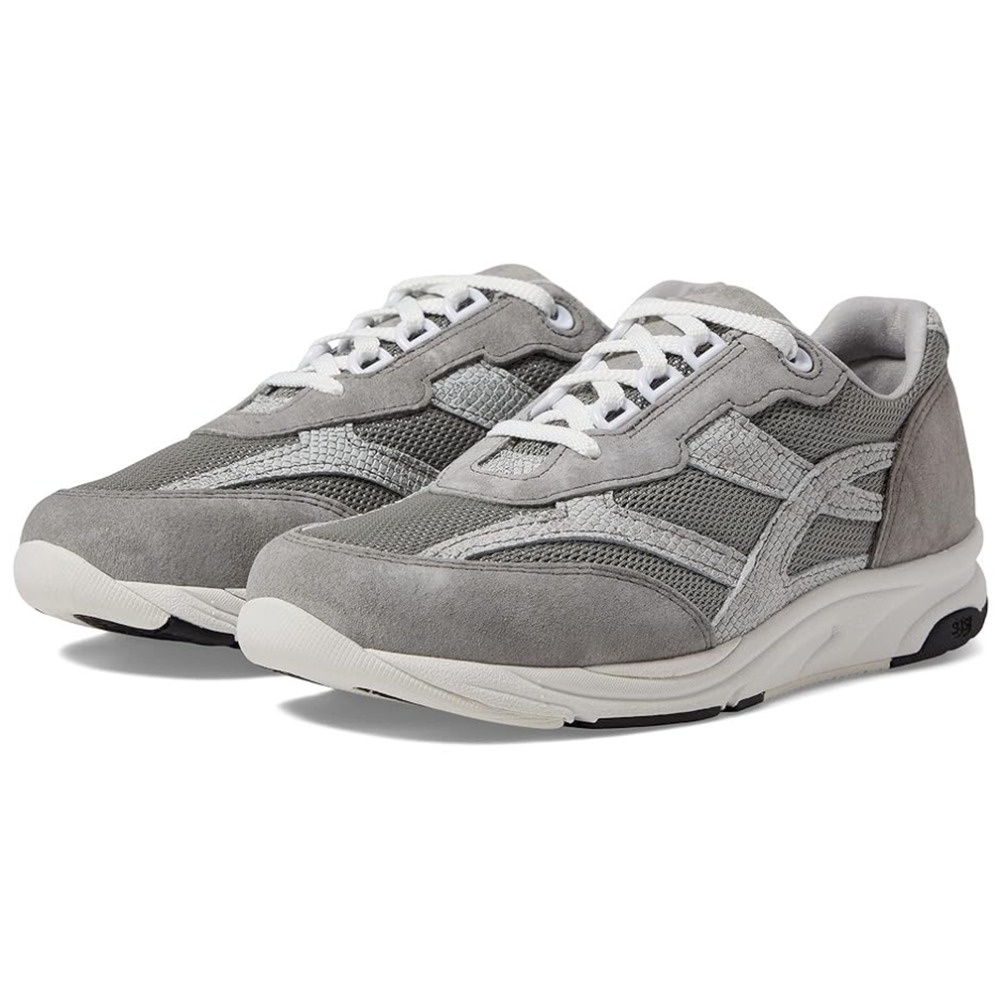 SAS Womens Tour Mesh Comfort Walking Sneakers US 9.5 S Gray Athletic EUC
